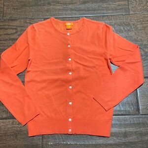Joe Fresh Coral Orange Woman Sweater Size XS